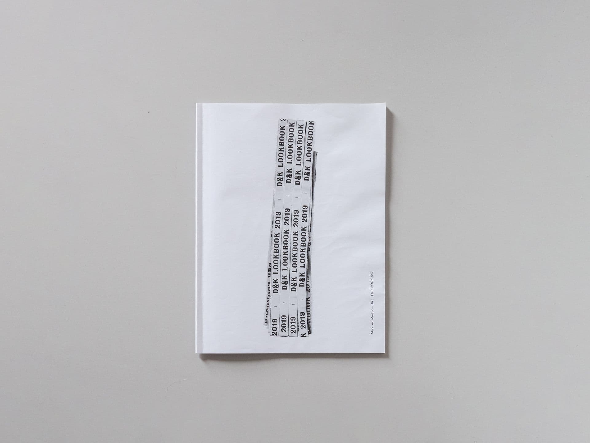 Mode and Mode issue 7, ‘D&K LOOKBOOK 2019’