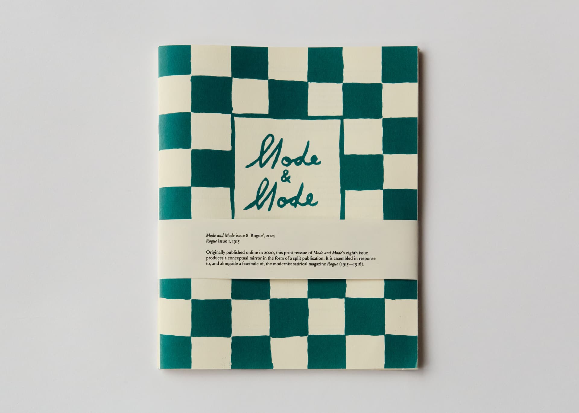 Mode and Mode issue 8, 'Rogue' Print Reissue